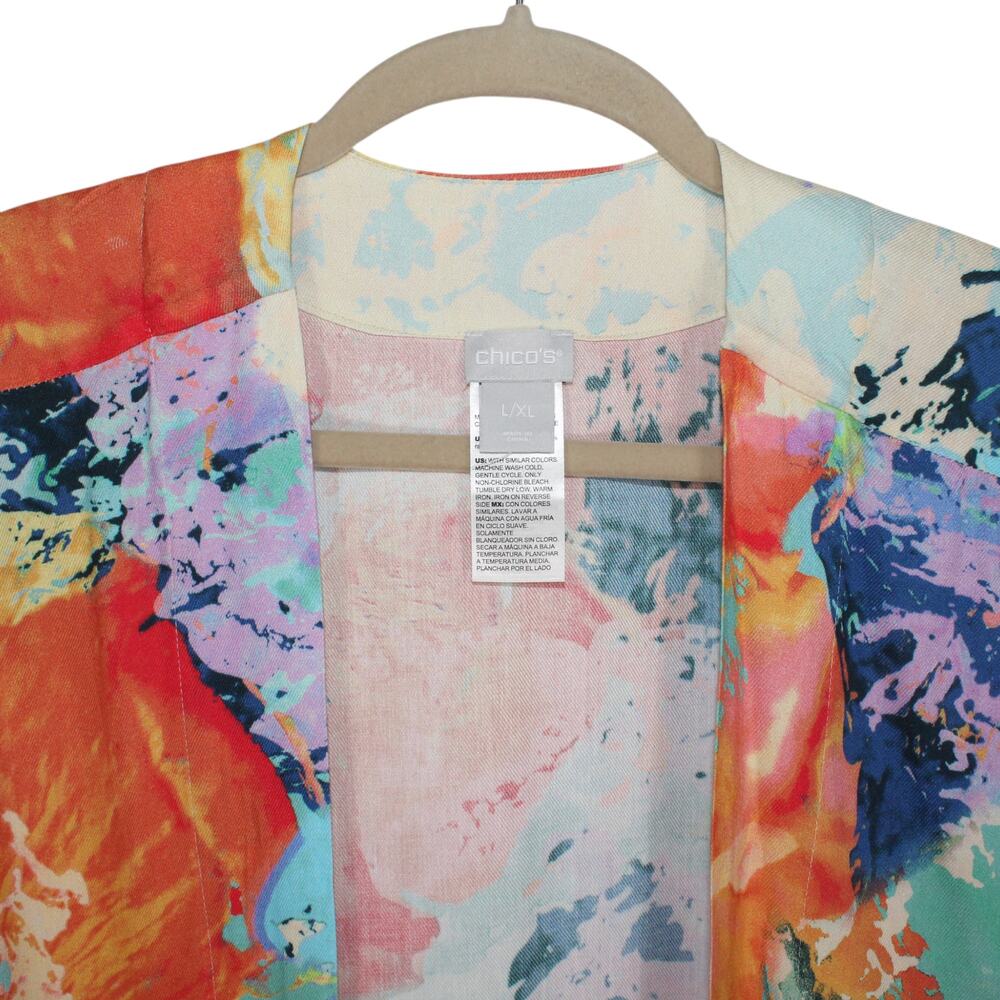 SUMMER Bundle BeachPant Kimono Wrap CoverUp TankDress Cardigan Large 4 items - Picture 8 of 16